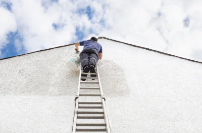 Peinture extérieure à Houdain — façades et ravalement